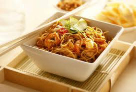 bami goreng met garnalen